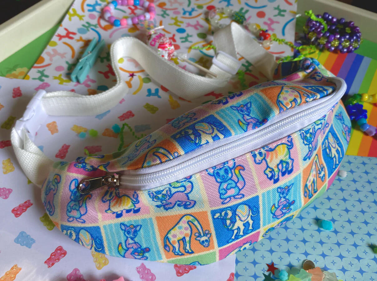 candy critters fanny pack